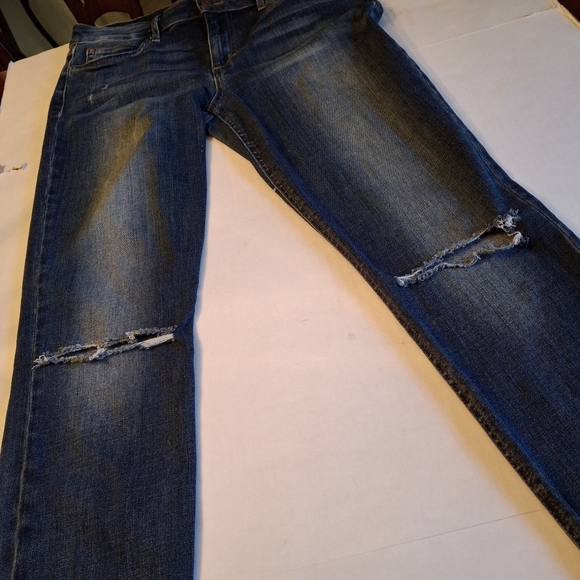 Joe's Jeans "Kalia" Blue Stretch Straight Leg Skinny Denim Jeans Women Size 30 - Picture 7 of 16